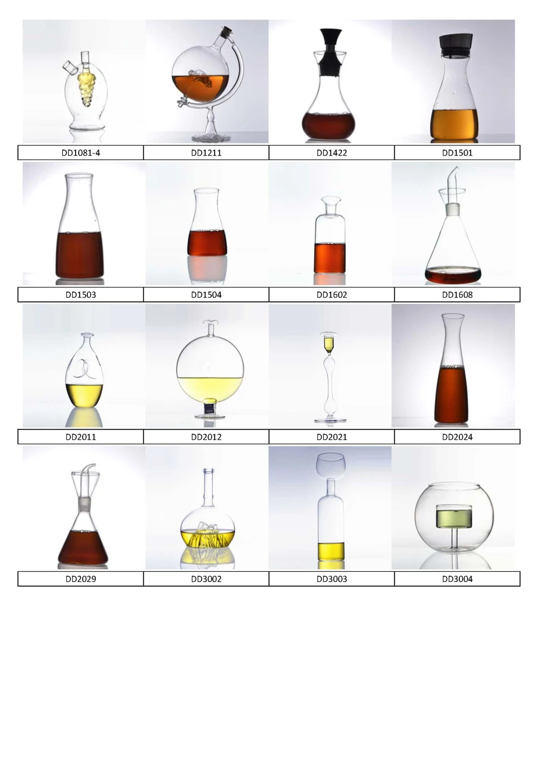 Glass Vinegar Sauce Bottle for Oiler Cruet Condiment Packing