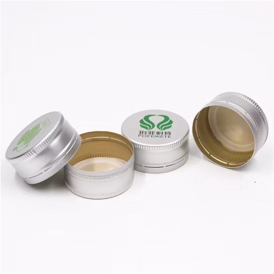 38mm TPE Liner Juice Hot Coffee Drinks Beverage Aluminum Ropp Caps