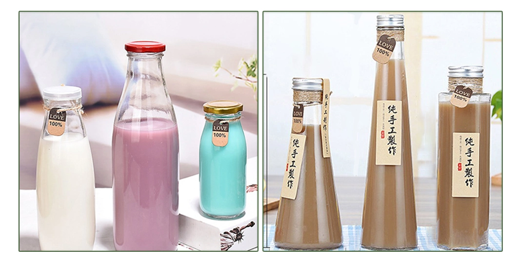 750ml Round Juice Bottle/Olive Oil Bottle/Enzyme Bottle/Drink Glass Snap Bottle